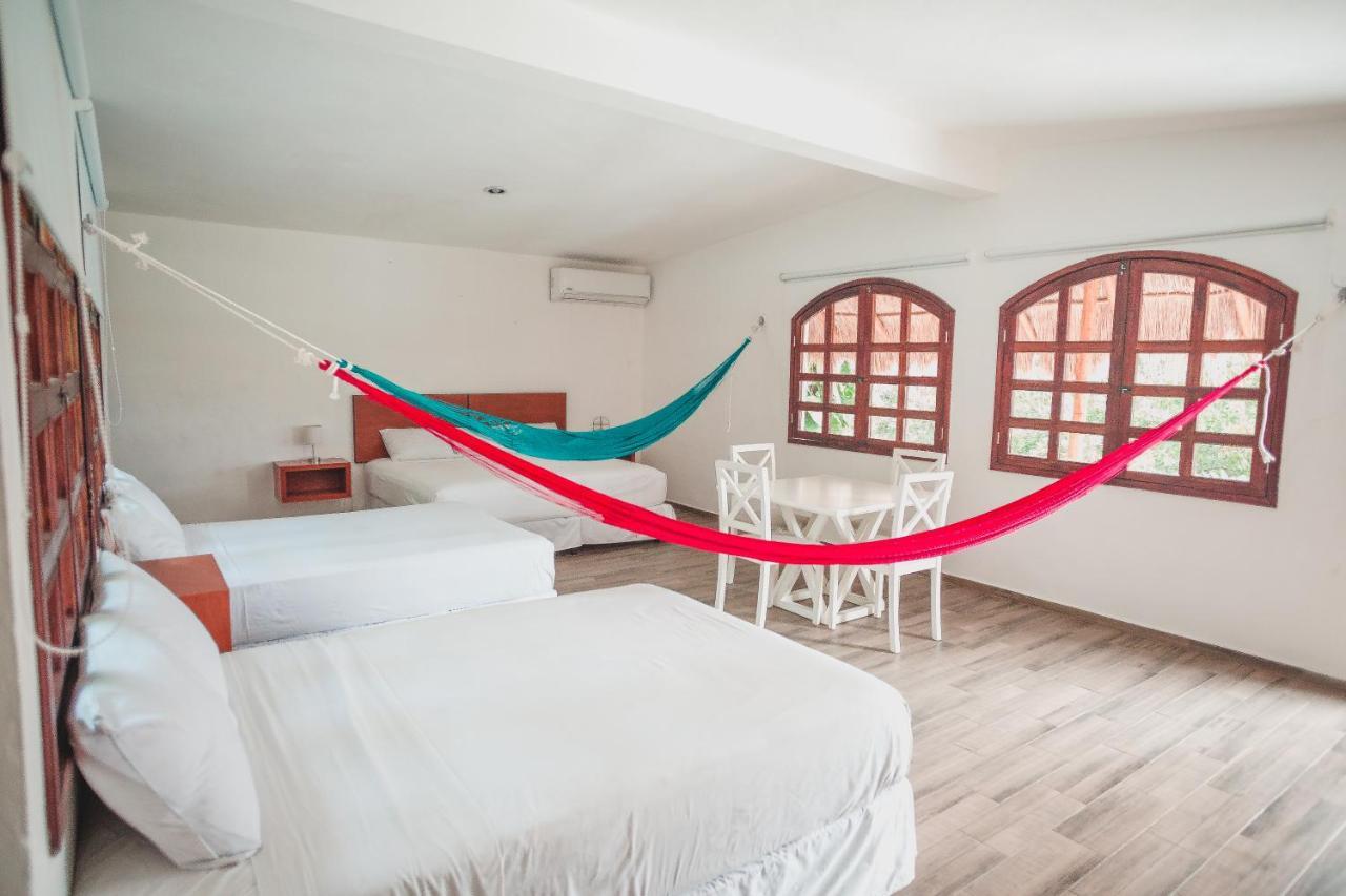 לינה וארוחת בוקר Casa Shiva Bacalar By Mij מראה חיצוני תמונה