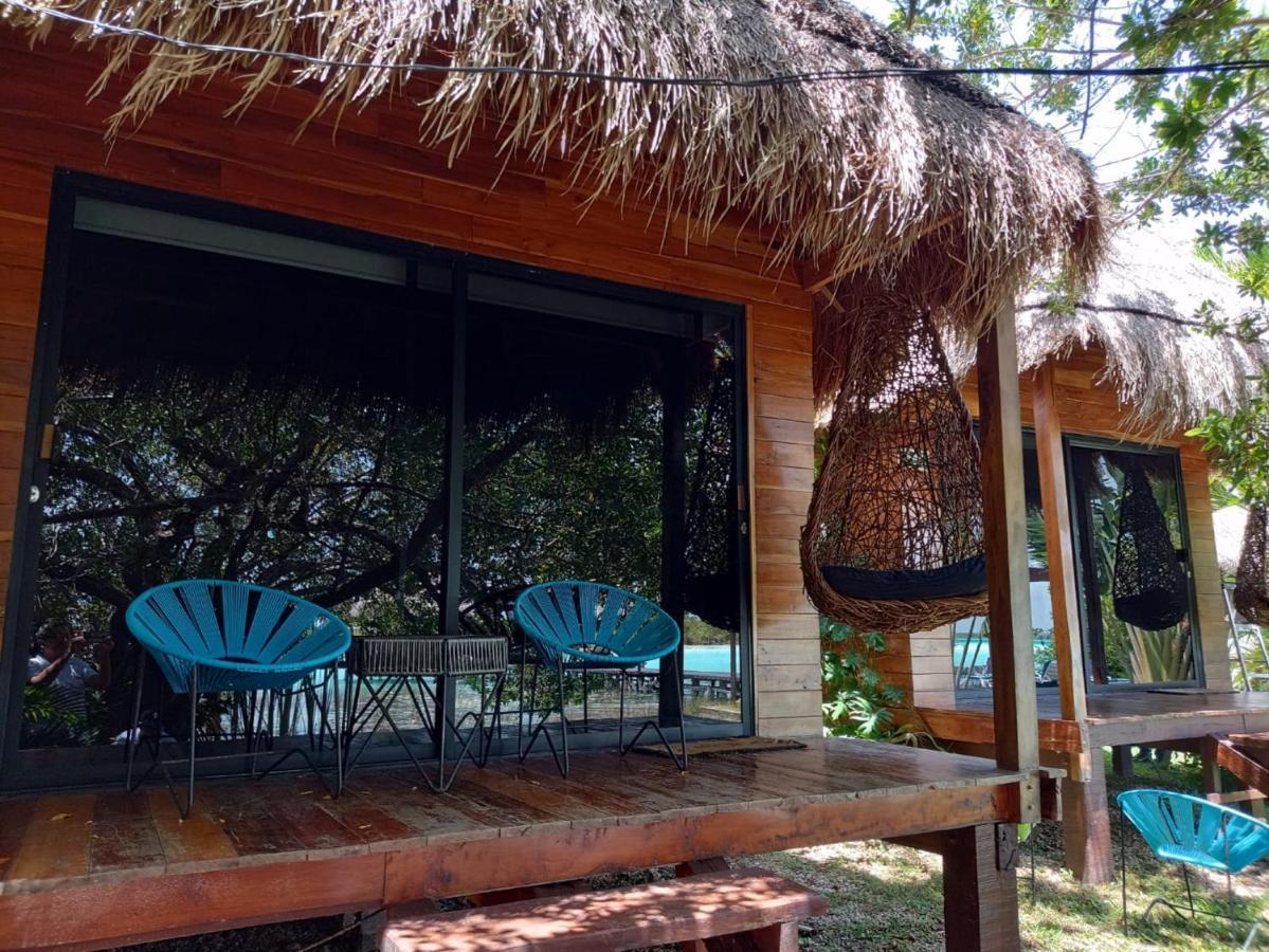 לינה וארוחת בוקר Casa Shiva Bacalar By Mij מראה חיצוני תמונה